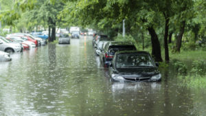 bad flood on street