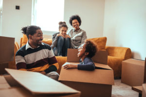 Family in new home in Coral Springs